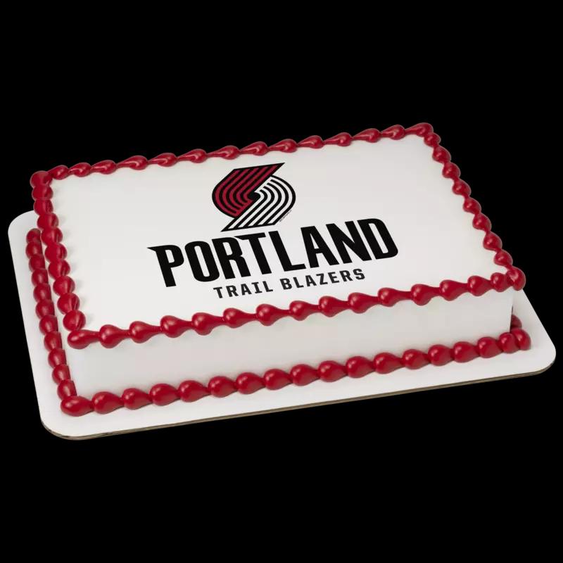 NBA Portland Trail Blazers Cake