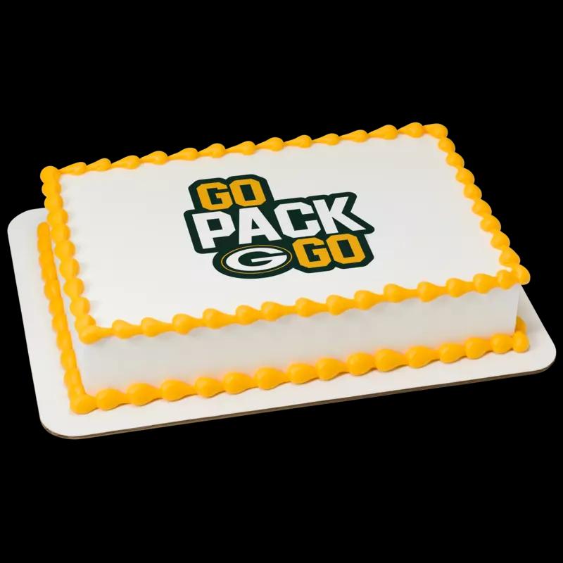 NFL Green Bay Packers Go Pack Go Cake