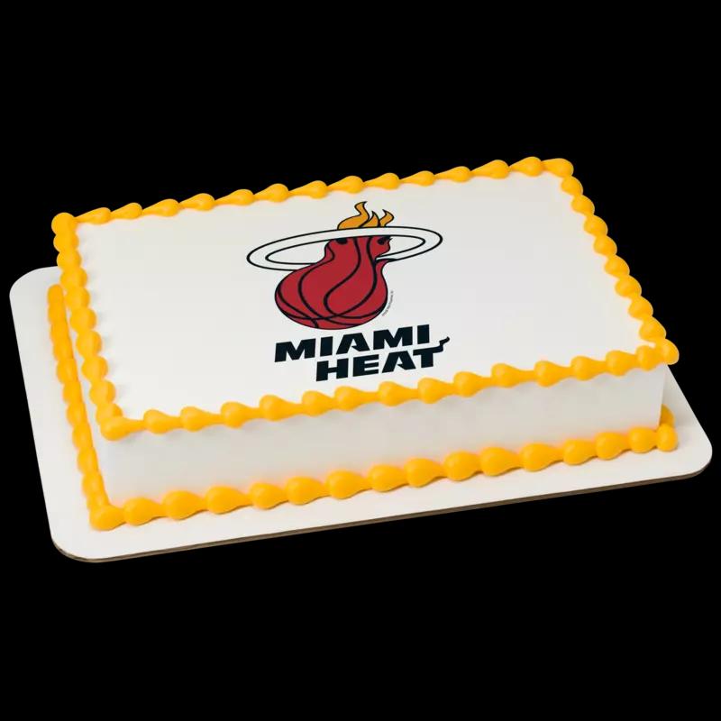 NBA Miami Heat Cake