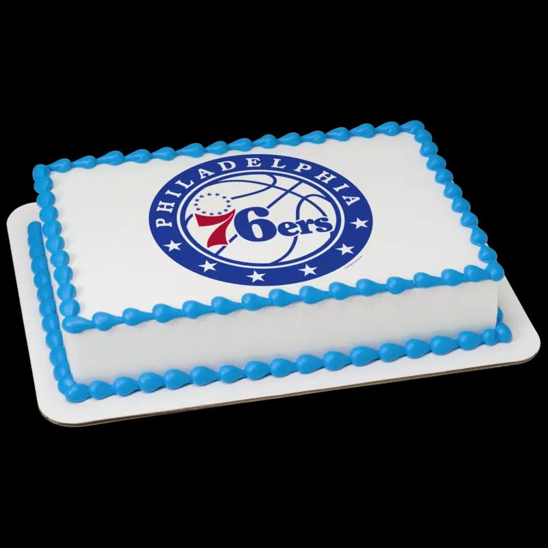 NBA Philadelphia 76ers Cake
