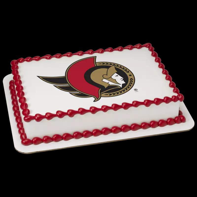 NHL® Ottawa Senators® Cake