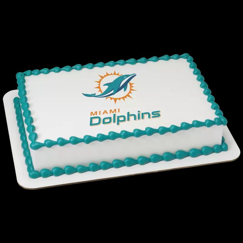 NFL Miami Dolphins Cake