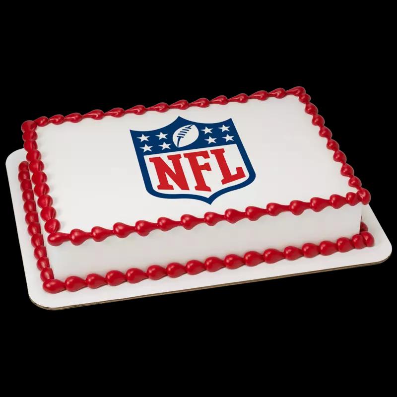 NFL Shield Cake