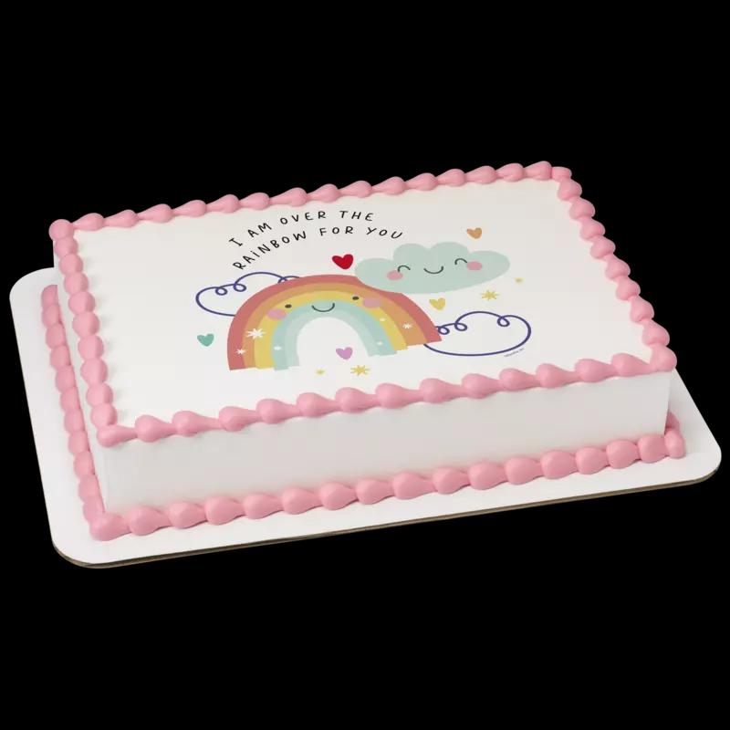 Over The Rainbow For You Cake