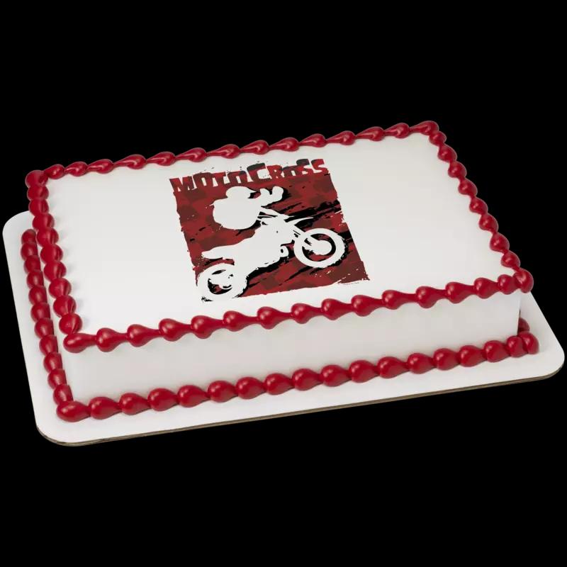 Motocross Cake
