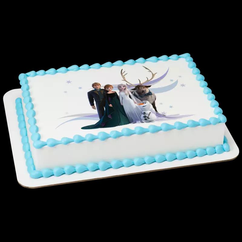 Disney Frozen II Enchanting Journey Cake