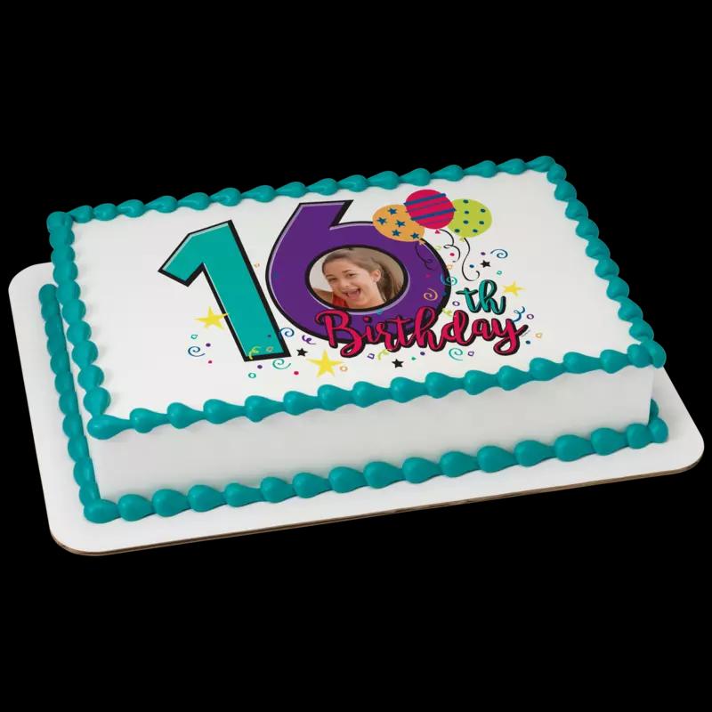 Happy 16th Birthday Cake