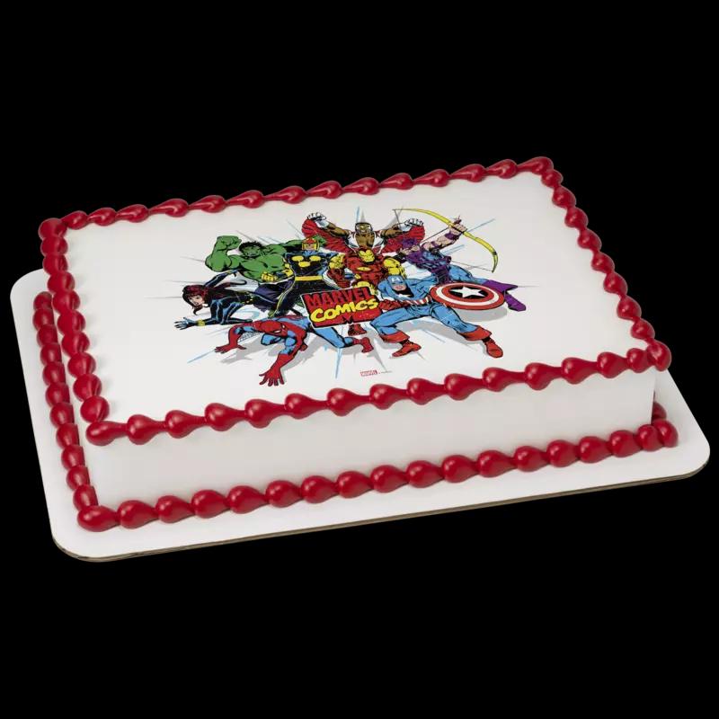 MARVEL Comics Originals Unite Cake