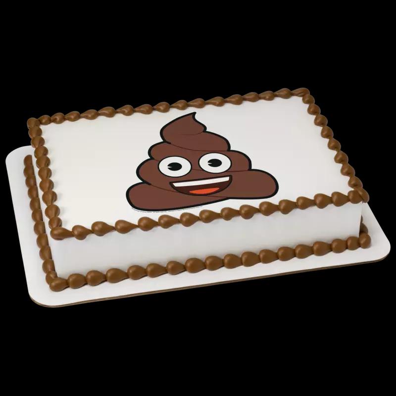 emoji™ Smiley Poo Cake