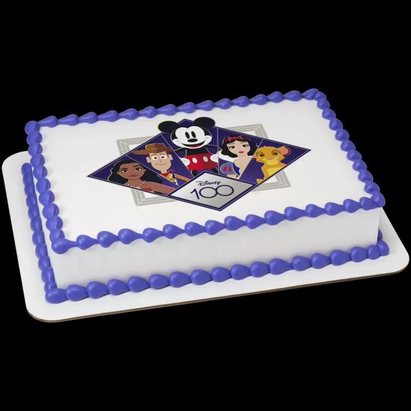 Disney's 100th Celebration Moments Cake