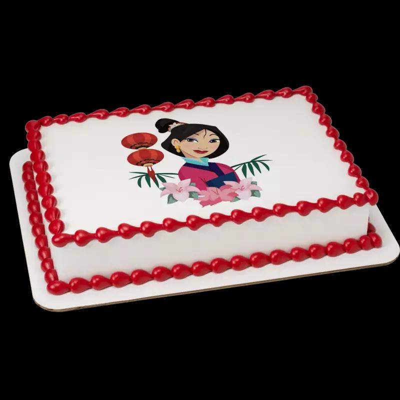 Disney Princess Mulan Cake