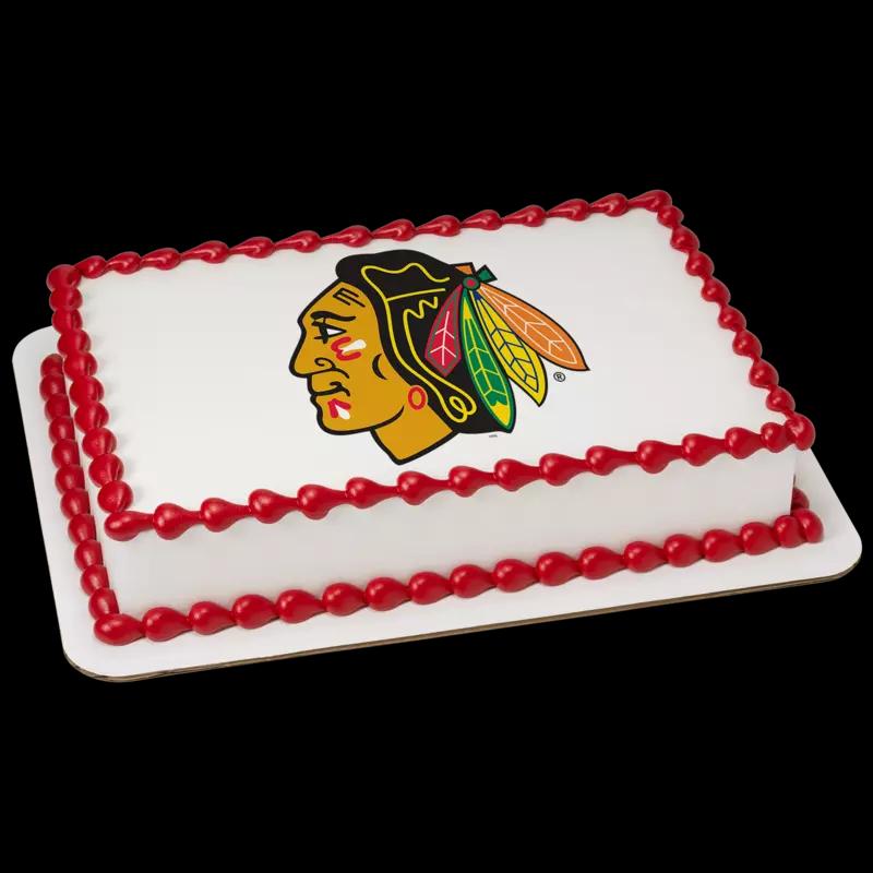 NHL® Chicago Blackhawks® Cake