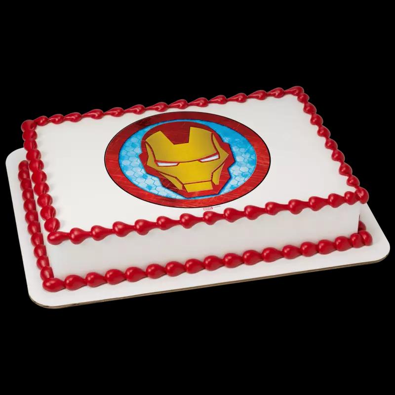 MARVEL Avengers Iron Man Icon Cake
