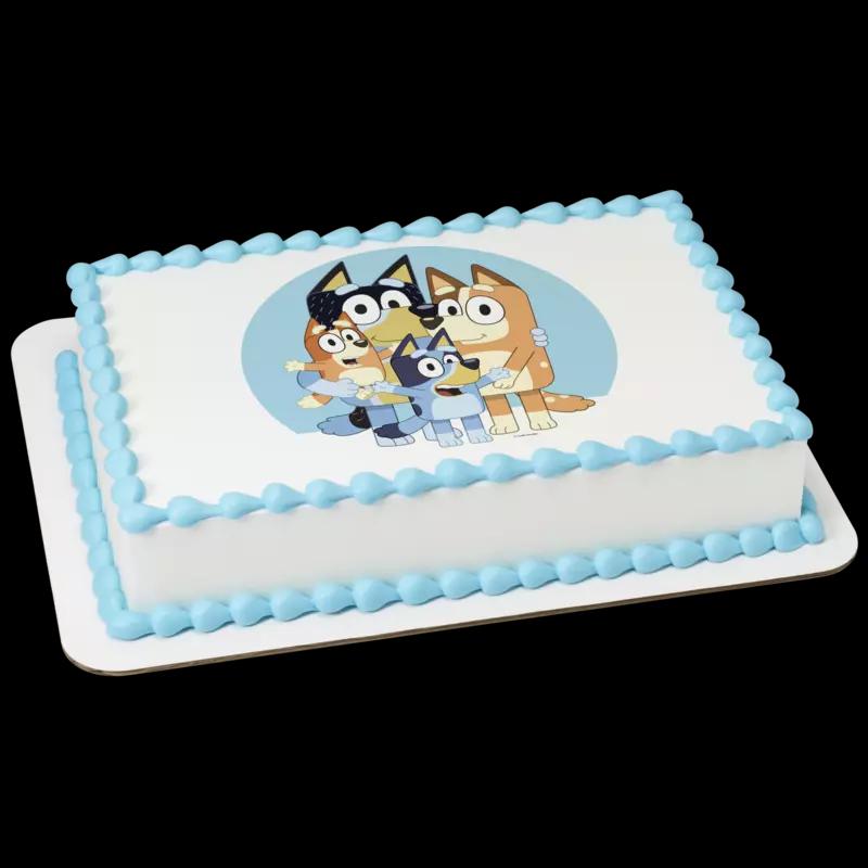 Bluey Family Cake