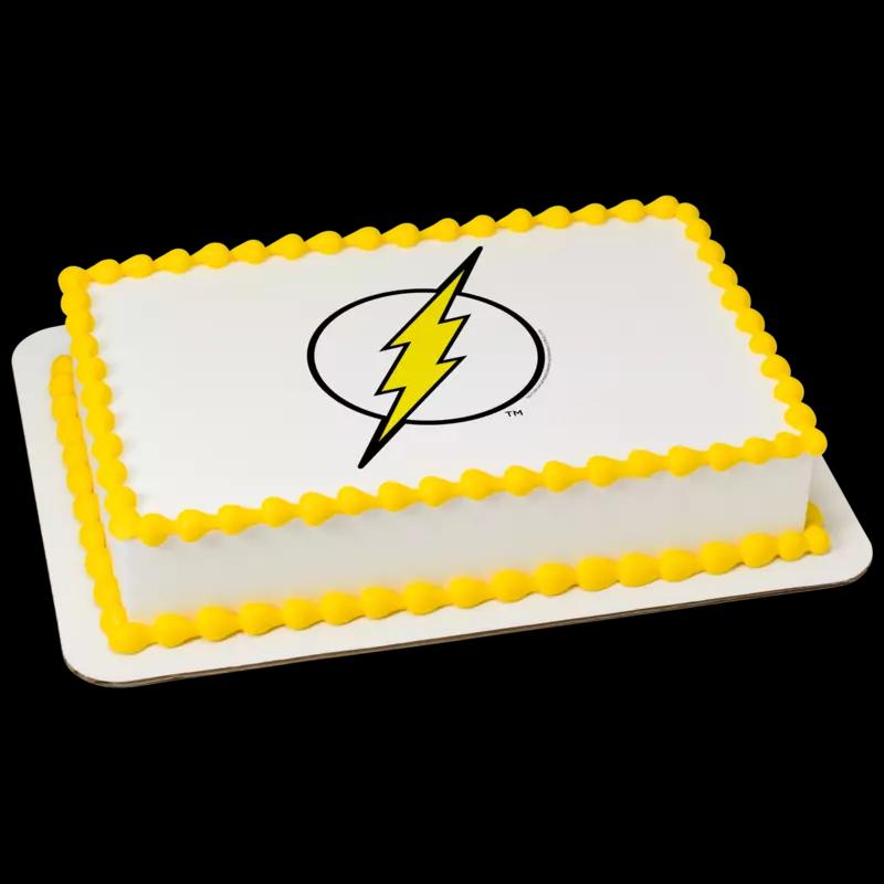 Justice League™ The Flash Icon Cake