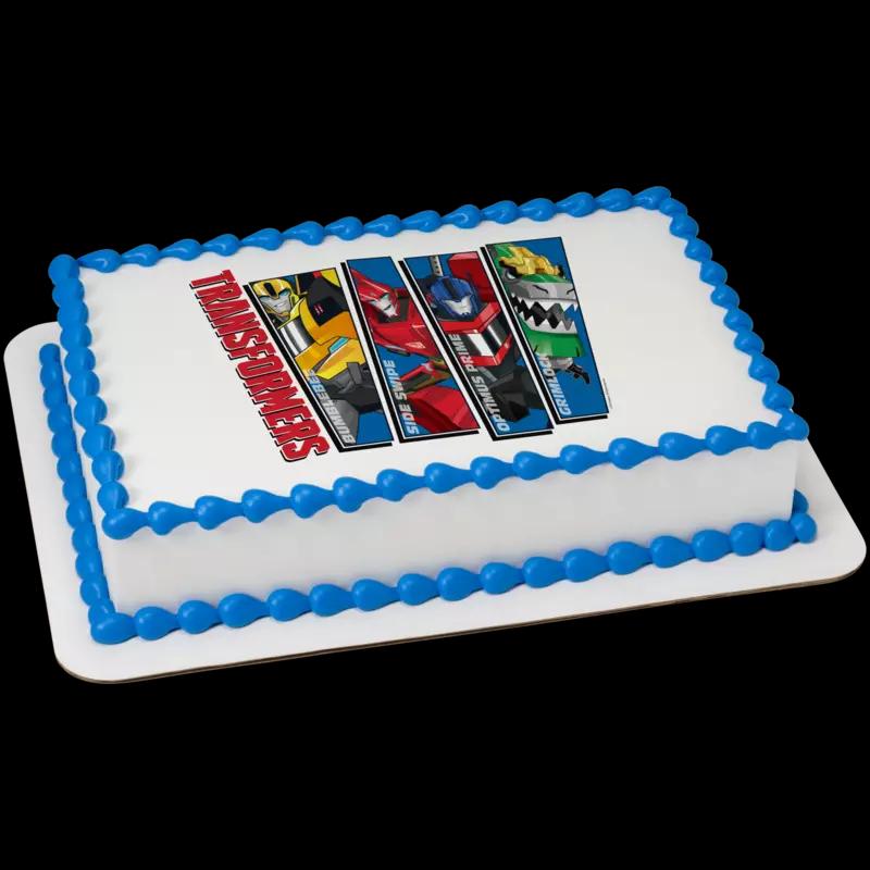 Transformers™ One Team One Mission Cake