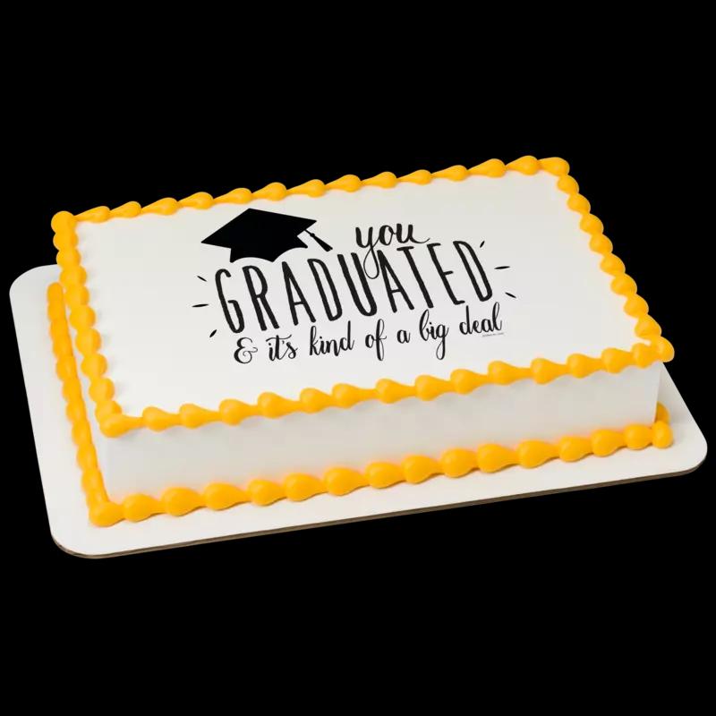Big Deal Grad Cake