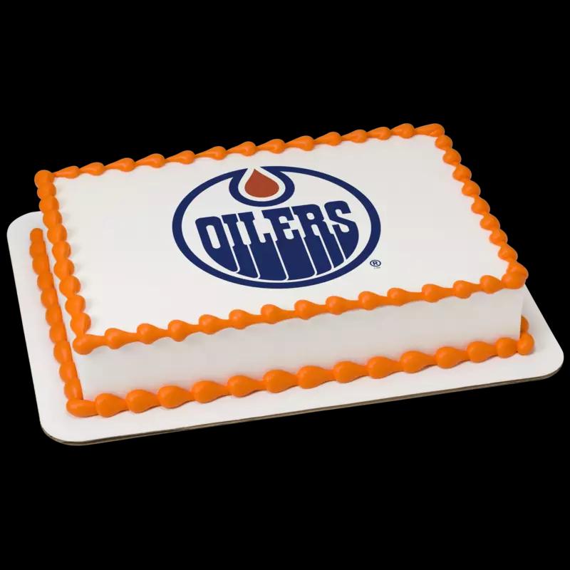 NHL® Edmonton Oilers® Cake