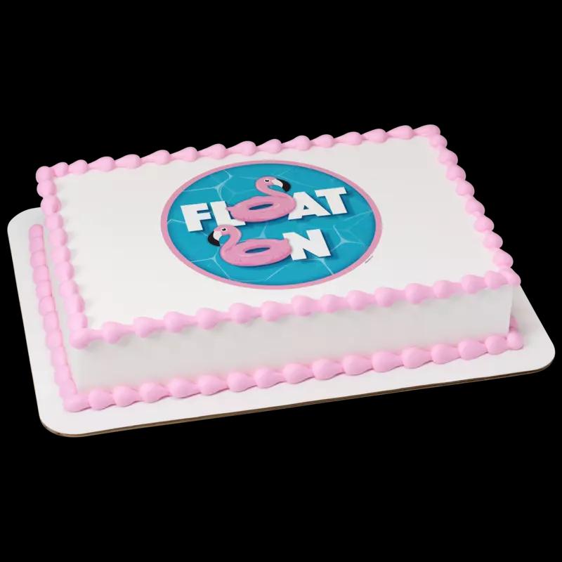 Float On Cake