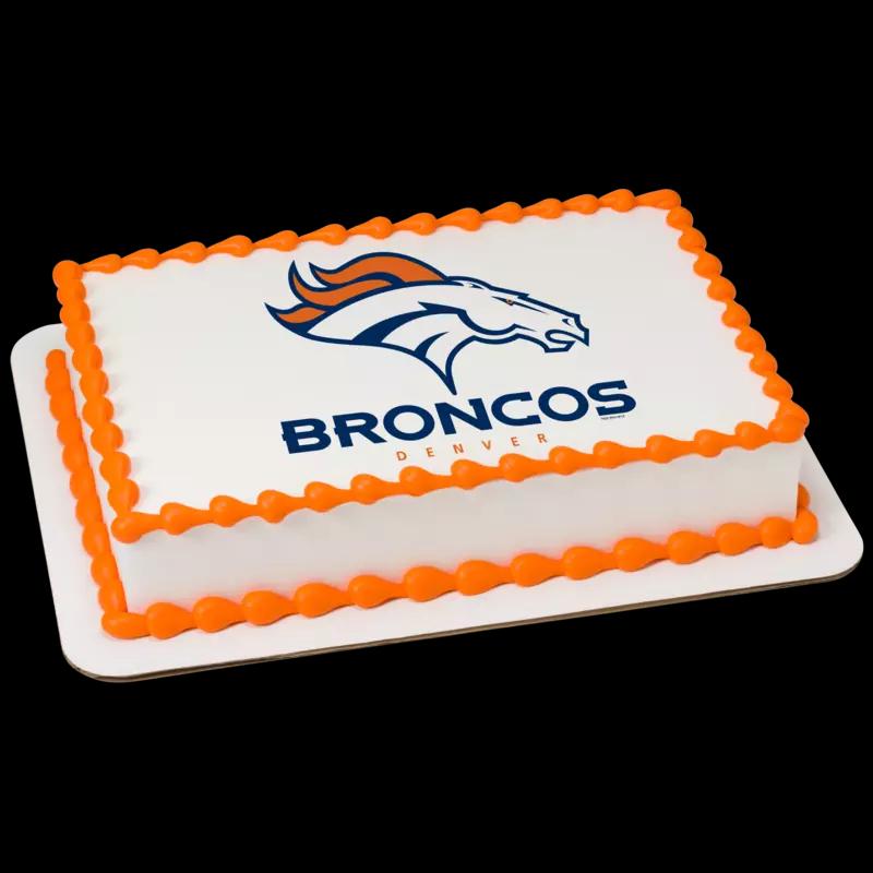 NFL Denver Broncos Cake