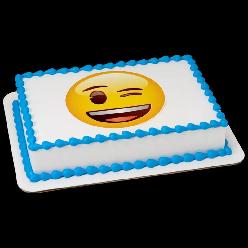 emoji™ Winking Cake