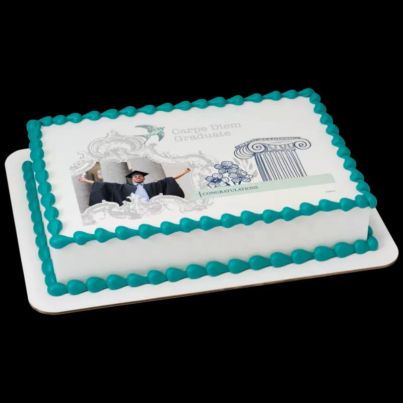 Carpe Diem Graduate Cake