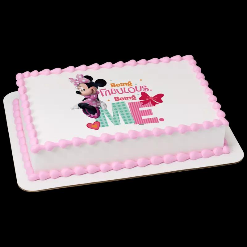 Disney Minnie Mouse Being Me Cake