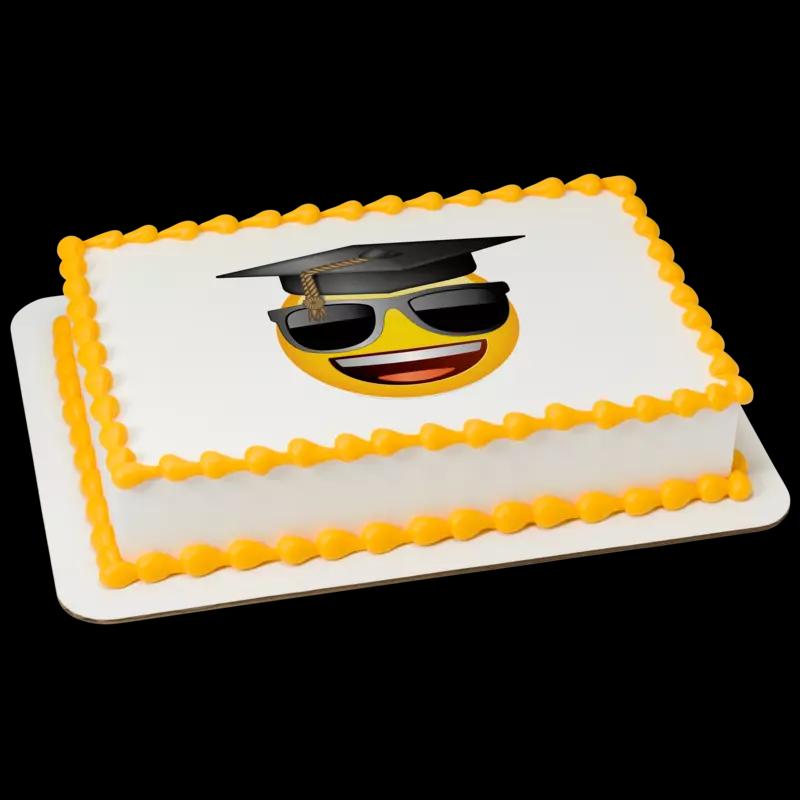 emoji™ Cool Grad Cake