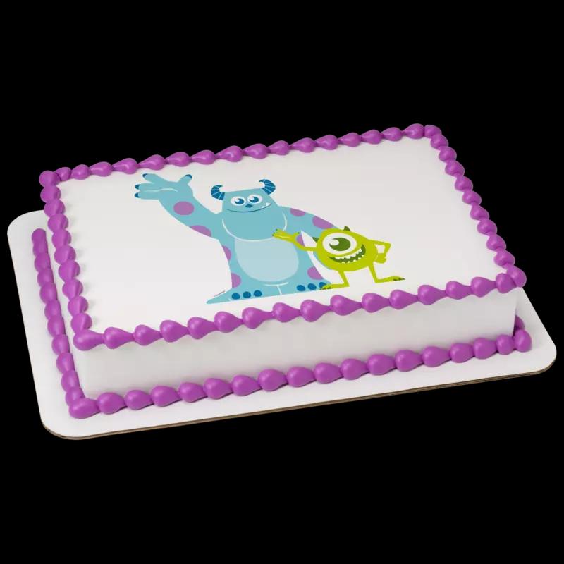 Disney and Pixar's Monsters, Inc. Mike and Sulley Cake