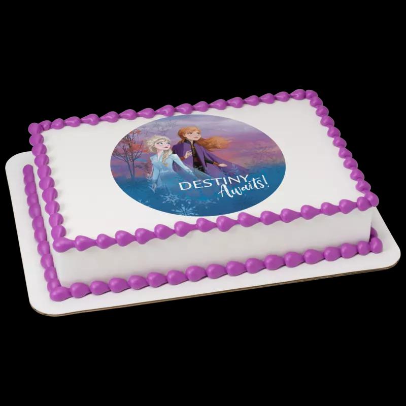 Disney Frozen II Destiny Awaits Cake
