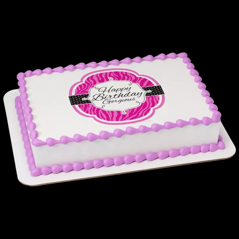 Happy Birthday Gorgeous Cake