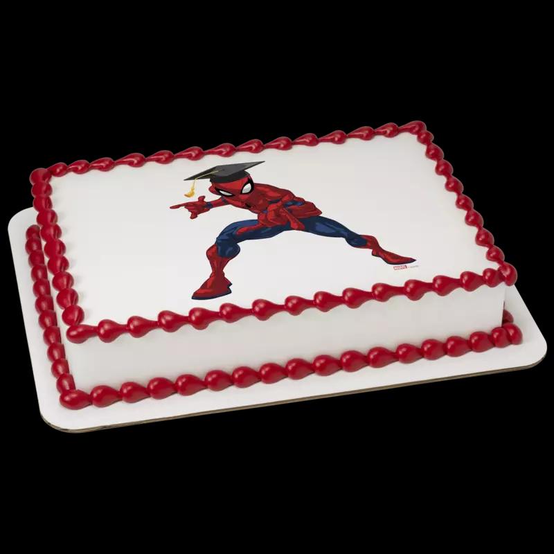 Marvel's Spider-Man™ Graduation Cake