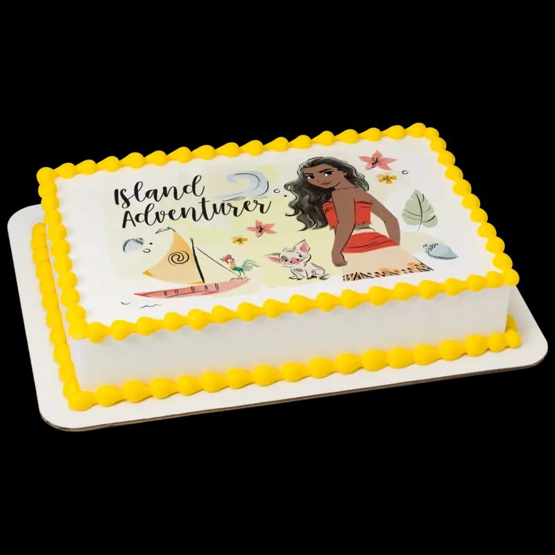 Disney Princess Moana Island Adventurer Cake
