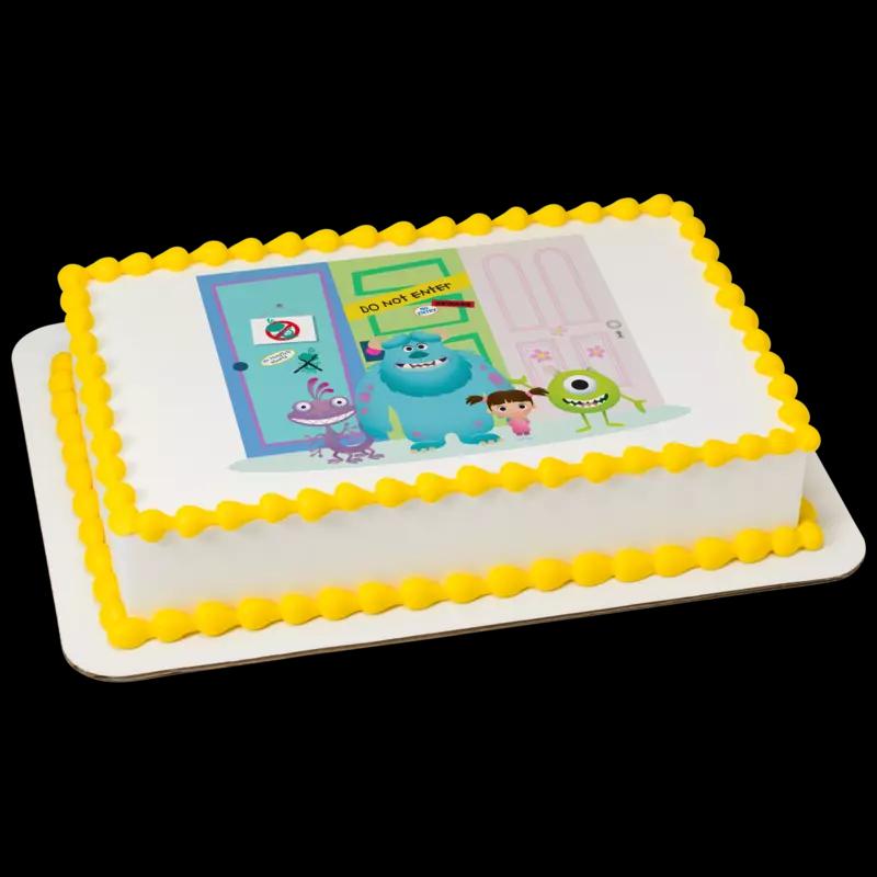 Disney and Pixar's Monsters Inc. Mike and Sulley Cake
