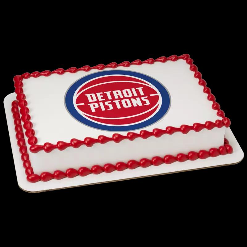 NBA Detroit Pistons Cake