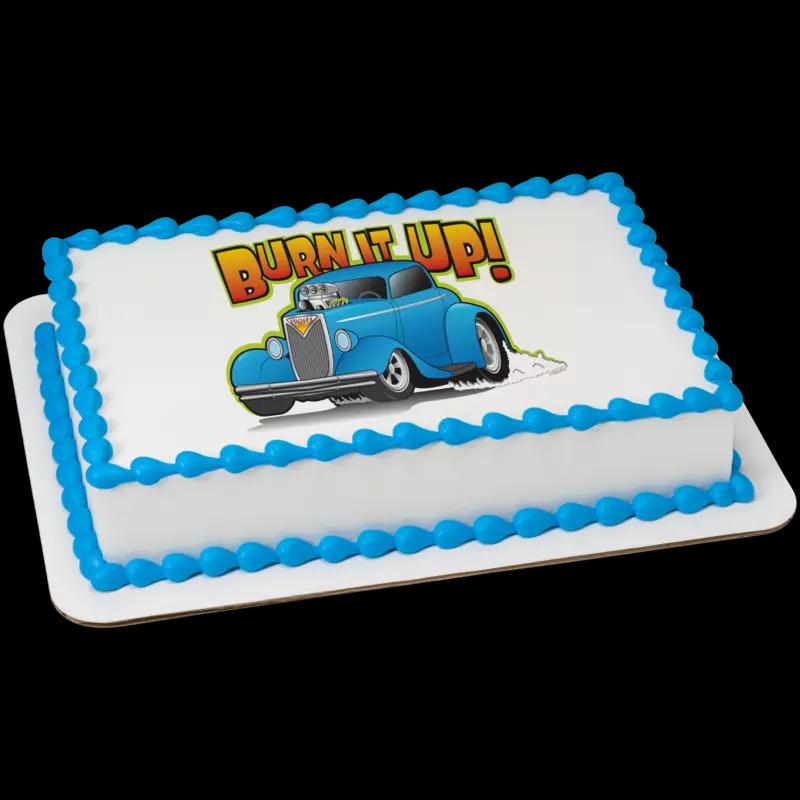 Hot Rod Car Cake