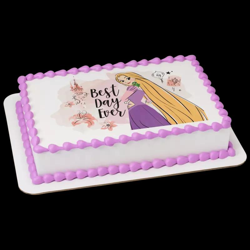 Disney Princess Rapunzel Best Day Ever Cake