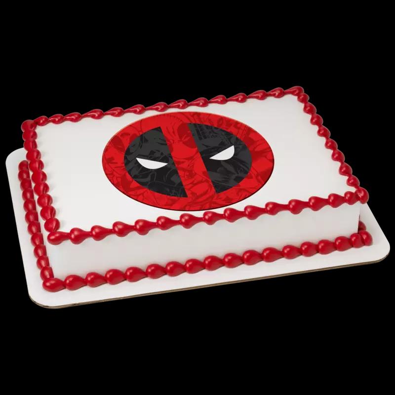 Deadpool Icon Cake
