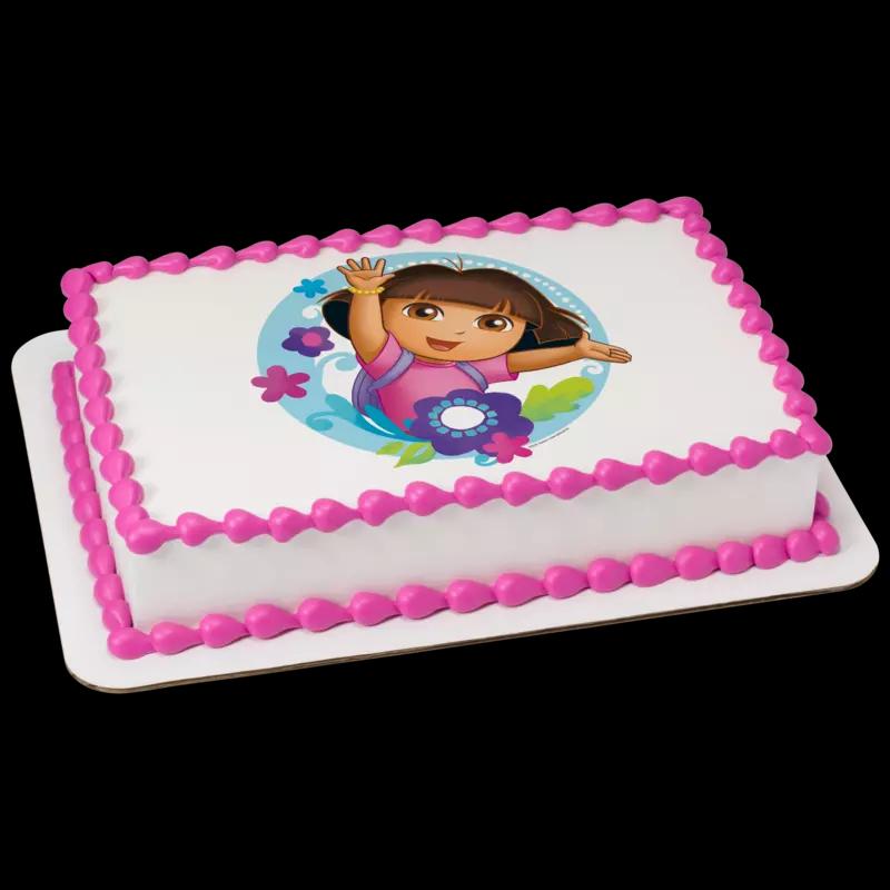 Dora the Explorer™ Flowers Cake