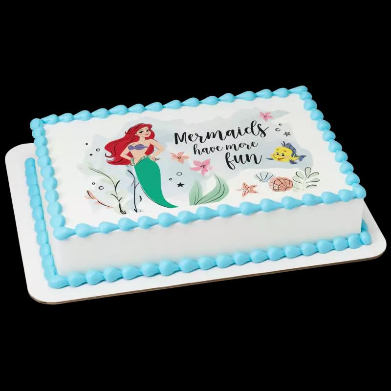 Disney Princess Ariel Cake