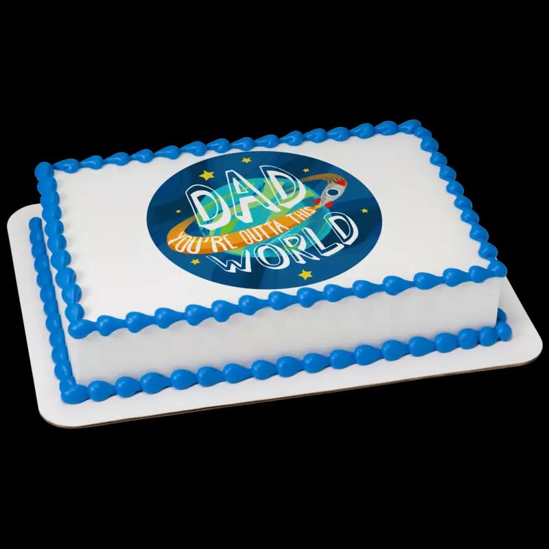 Outta This World Dad Cake