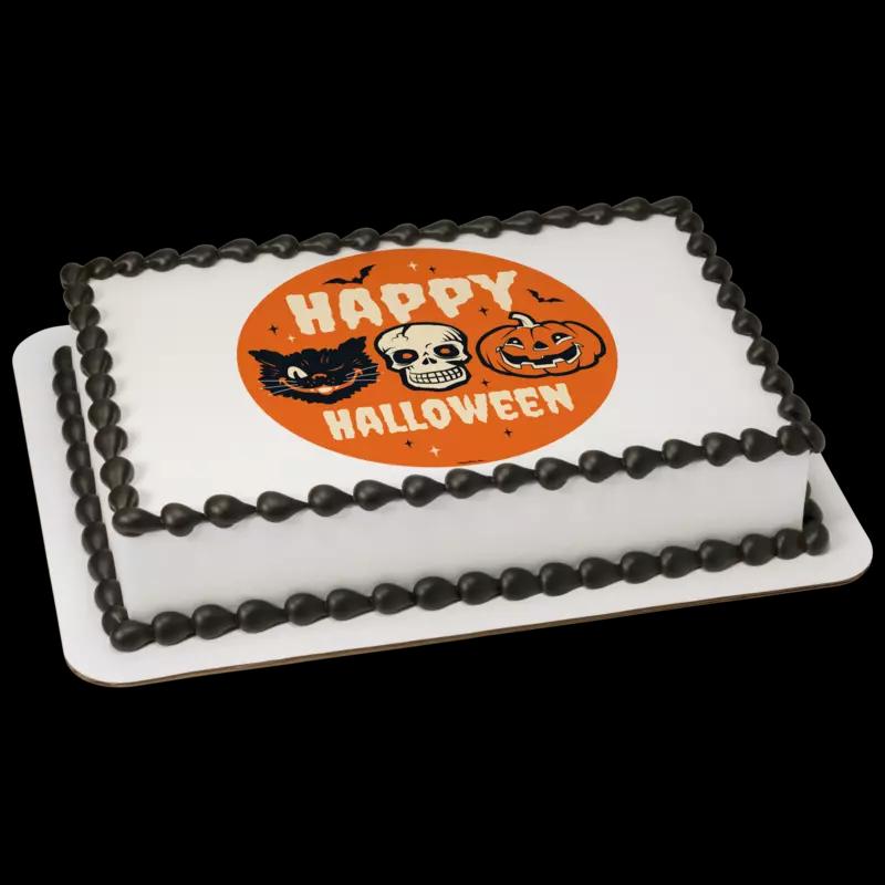 Frightful Halloween Cake