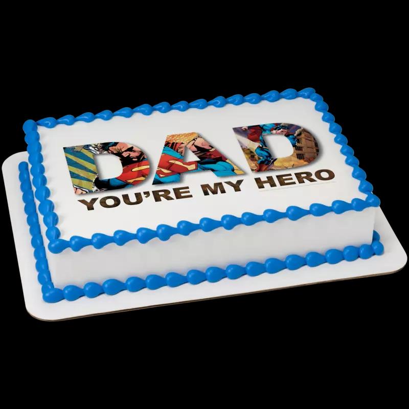 Superman™ You're My Hero Cake